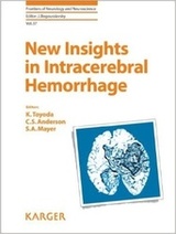 New Insights in Intracerebral Hemorrhage (Frontiers of Neurology and Neuroscience, Vol. 37)